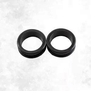 Paar Double Flared Ohr Messgeräte Tunnel Plug Expander Dehner Ohrring Piercing - Bild 1 von 12