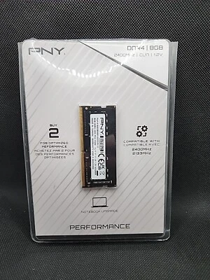 pny 8gb 2400mhz ddr4 ram (random access memory) - Image 1 of 3