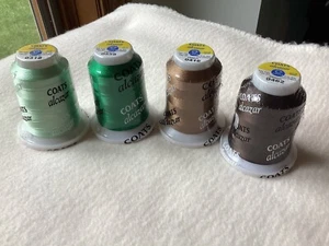 Coats Alcazar Rayon Thread - 4 cones (see Colors) - Picture 1 of 3