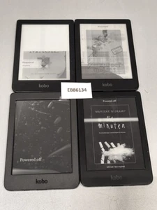Lot of 4 Kobo E-Readers - For Parts Only, Model N306 - Afbeelding 1 van 3
