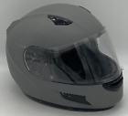 HJC CL-SP Full Face Street Motorcycle Helmet Small Matte Gray Clear Shield Minty