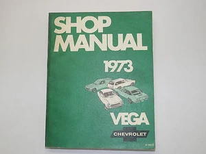 1973 Chevy Chevrolet Vega Shop Manual Service Repair OEM - Imagen 1 de 4