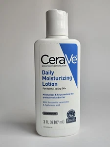 CeraVe Tägliche Feuchtigkeitslotion für normale bis trockene Haut - 3oz - Packung - Bild 1 von 3