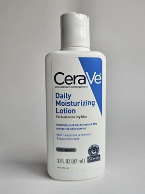 CeraVe 中性至干性肌肤日常保湿乳液 - 3 盎司 - 包 — 第 1/3 张图片