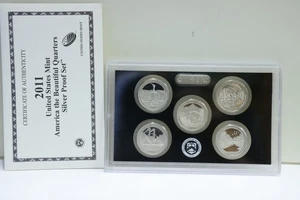 2011-S Silver State Quarter ATB Proof Set - US Mint Packaging & COA - Picture 1 of 5