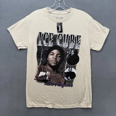 Ice Cube T Shirt Mens Small  South Central LA Rap Tee Ice Cube Vtg Spencers New - Image 1 of 4