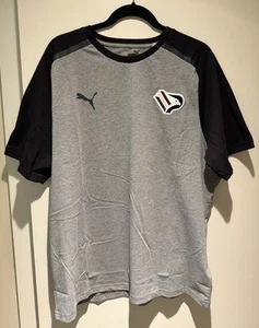 Palermo FC Team Cup Casuals Tee Soccer Football T-Shirt Gray Puma NWOT 2XL XXL - Picture 1 of 4