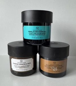 The Body Shop Face Mask Bundle 3 Items Unused - Picture 1 of 1