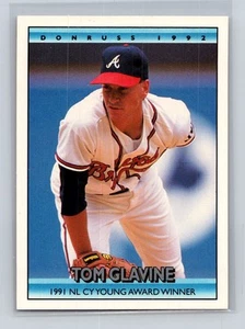 Tarjetas de bonificación Donruss #BC4 1992 Tom Glavine Atlanta Braves - Imagen 1 de 2