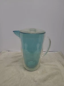 Vintage Kunststoff Krug mit Deckel - Bild 1 von 7