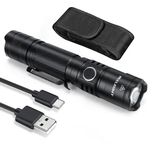 Torcia Tattica Portatile Torcia Tattica Super Luminosa 2000 Lumen SST40 LED 5 - Imagen 1 de 24