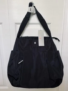 Sweaty Betty All Day Tote 2.0m Black Nylon Strap - New with Tags - Bild 1 von 9