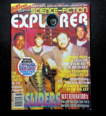 Starlog Sci-Fi Explorer Jun 1995 Batman Poster Issue NM! Val Kilmer Pullout - Image 1 of 3
