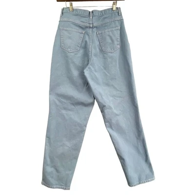 Pantalones de mezclilla de colección años 80 Newport News mamá para mujer talla 30x30 cintura alta azul retro nerd Foto 1 de 4