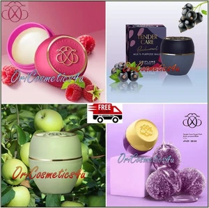 4x Oriflame Tender Care Balms - Green Apple, Sugar Plum, Raspberry +Blackcurrant - Picture 1 of 24