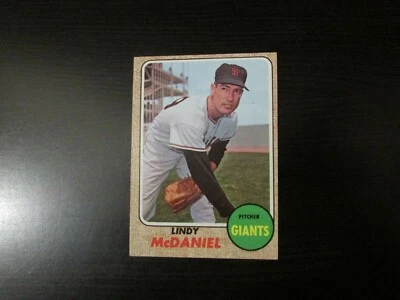 1968 Topps High Number Card #545 Lindy McDaniel *Read* - Image 1 of 4