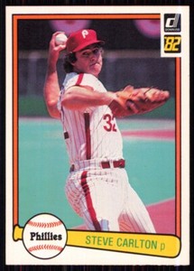 1982 Donruss Steve Carlton Philadelphia Phillies #42
