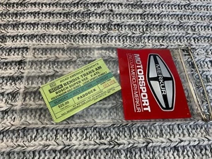 1986 Ticket Pass SCCA Trans-Am Bendix Trans Am - Picture 1 of 4