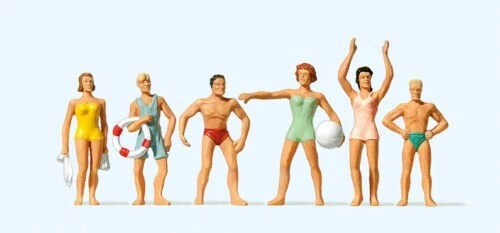 PREISER 10070 bagnanti Scala HO. - Immagine 1 di 1