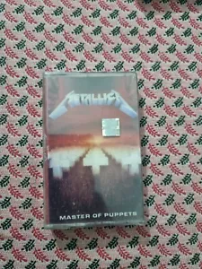 Metallica Master Of Puppets Audio Cassette INDIA IMPORT SEALED MINT - Picture 1 of 4