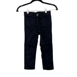 Crewcuts Girls Size 5 Corduroy Pants Dark Blue Stretch Skinny - Picture 1 of 8