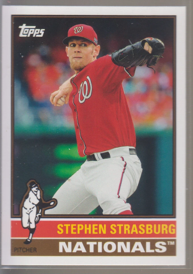 2015 Topps Archives #132: Stephen Strasburg - Image 1 of 1