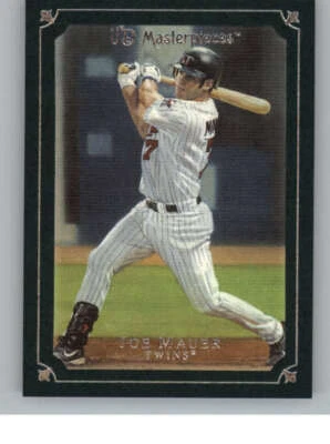 2007 UD Masterpieces Green Linen #35 Joe Mauer (ref 139755) - Image 1 of 2