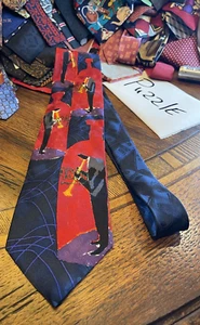 CORBATA DE TRAJE DE DISEÑADOR ABSOLUT JAZZ PLAYER ENVÍO GRATUITO - Imagen 1 de 4