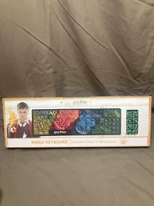 Harry Potter Wizarding Wired Computer Keyboard Ergonomic Design USB Brand NEW - Picture 1 of 2