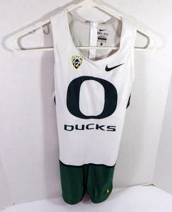 2010-16 Oregon Ducks # Game Used Yellow Track Suit M DP31016 - Picture 1 of 7