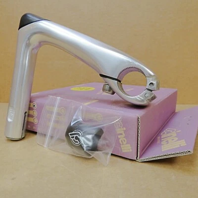 New-Old-Stock Cinelli Oyster Silver Stem w/ 26.0 mm clamp (130 mm) - Image 1 of 4