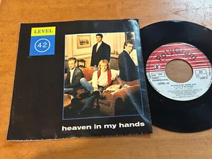 LEVEL 42 Heaven In My Hands 1988 MEXICO 7" PROMO 45 Synth Pop - Picture 1 of 5