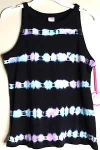 Justice Girls Hineck Tank Top Tie Dye New Size L (12/14) - Picture 1 of 3