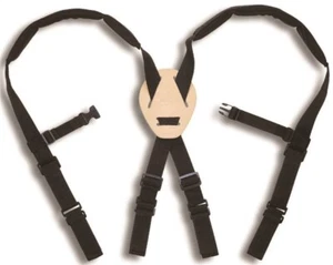 CLC Tool Works 5122 Construction Suspender, Nylon, Black - Picture 1 of 1