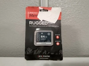 Promaster Compact Flash 64GB Rugged Memory Card UDMA 7 (6494) - Picture 1 of 2