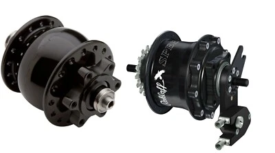 28" Disk LRS Rohloff Speedhub schwarz +Son 28 neu schwarz Felge Rigida Andra 321 - Bild 1 von 4