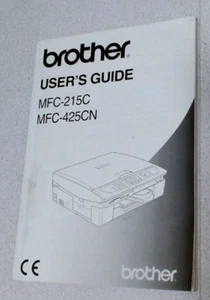 Brother Drucker Benutzerhandbuch. MFC-215C und MFC-425CN Handbuchanleitung und CDs - Bild 1 von 2