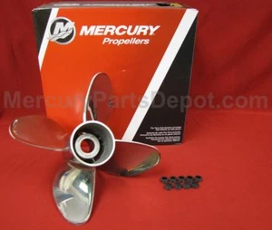 Mercury PRO MAX Propeller 14.5 x 24 Pitch RH 48- 8M0079699 - New Prop - Picture 1 of 11