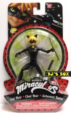 Miraculous CAT NOIR Action Figure 5.5" Doll BanDai Zag Heroez New NIP Foto 1 de 3