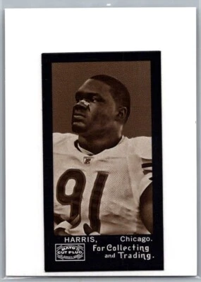 2008 TOPPS MAYO FOOTBALL CUT PLUG MINI 37 TOMMIE HARRIS BEARS - Image 1 of 2