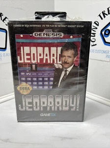Jeopardy (Sega Genesis, 1992) Featuring Alex Trebek - Brand New Sealed. Game - Picture 1 of 12