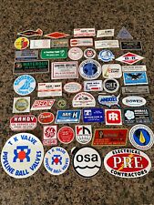 VINTAGE OILFIELD STICKER COLLECTION LOT OF 50 SERVICE DRILLING ETC 70S-80S