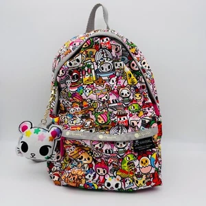 Le SportSac Tokidoki Backpack Mini Bag Palette Keychain Kawaii Travel School - Picture 1 of 14