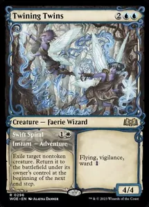 MTG TWINING TWINS 296 EXC - GEMELLI AVVOLGENTI - WOE X EN - MAGIC - Picture 1 of 1