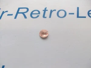 VINTAGE DISTRIBUTOR CAP ACORN BRASS SPLIT WASHER LUCAS MAGNETO TYPE X 1 HT NEW - Picture 1 of 2