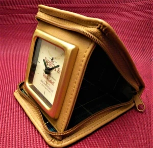 Reloj despertador de viaje de cuarzo DEWAR'S marca blanca whisky escocés. - Imagen 1 de 6