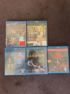 La Boheme-Turandot-Carmen-Don GioVanni-Il Seraglio Blu-ray - Picture 1 of 3