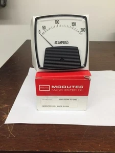 Modutec # 3PB-AACX-200 AC Amperes Meters - Picture 1 of 1