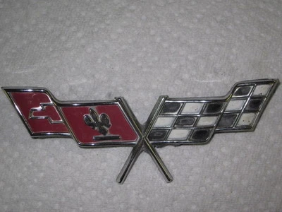 Original Survivor 1979 CHEVROLET CORVETTE Fender EMBLEM GM#471295 #3 - Image 1 of 4