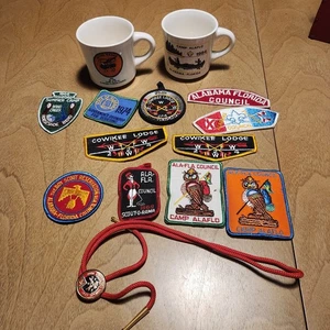 Pfadfinder Cowikee Lodge 224 Alabama Florida Council Patches Kaffeetassen Bolo - Bild 1 von 6